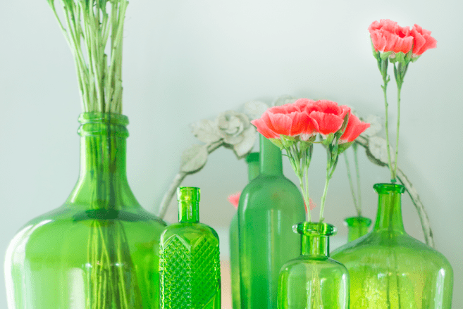 How to Reuse Empty Spice Bottles as Whimsical Bud Vases